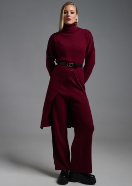 Σετ Πλεκτό Με Άνοιγμα & Ζιβάγκο