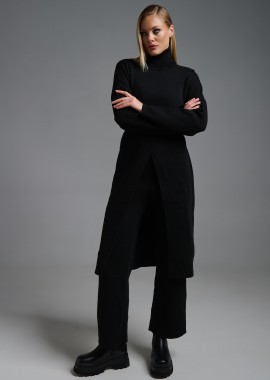 Σετ Πλεκτό Με Άνοιγμα & Ζιβάγκο