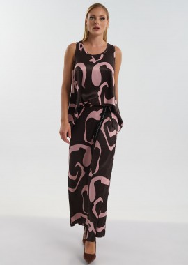 Ασύμμετρη Μπλούζα Με Τρέσα στην Πλάτη Kellys