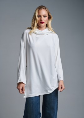 Μπλούζα Oversized Με Χαλαρό Ζιβάγκο Kellys