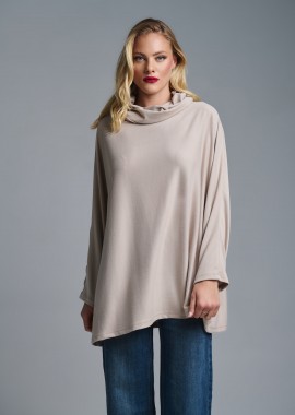 Μπλούζα Oversized Με Χαλαρό Ζιβάγκο Kellys