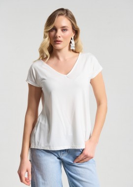 Μπλούζα Με V Λαιμόκοψη & Διακοσμητική Πλάτη Kellys