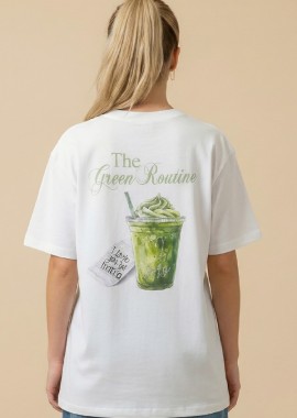 T-Shirt Με Τύπωμα Στην Πλάτη DEJAVU