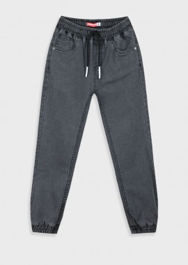 Τζην jogger για αγόρι | ΓΚΡΙ ΤΖΗΝ