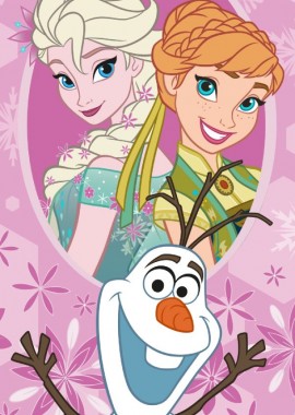 ΠΕΤΣΕΤΑ ΘΑΛΑΣΣΗΣ ΒΕΛΟΥΤΕ DISNEY FROZEN 44 70X140 Digital Print Cotton 100%