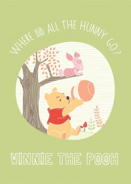 DISNEY DIMcol - ΚΟΥΒΕΡΤΑ DISNEY WINNIE 01 HOME 110Χ140 Digital Print