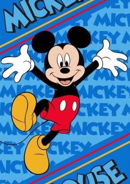 Πετσέτα Θαλάσσης Quick Dry Disney Home Mickey 177 70X140 Blue 100% Microfiber