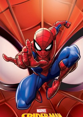 Πετσέτα Θαλάσσης Quick Dry Marvel Spider-Man 669 70X140 Red 100% Microfiber