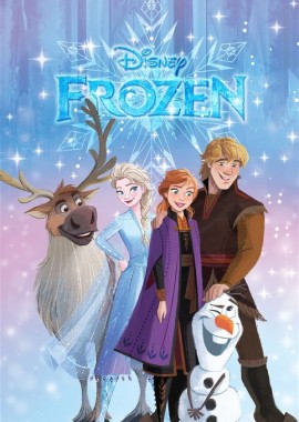 Πετσέτα Θαλάσσης Quick Dry Disney Home Frozen 551 70X140 Blue 100% Microfiber
