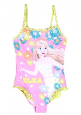 Disney Frozen - Παιδικό Μαγιό ολόσωμο Disney Frozen Garden Ροζ