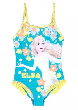 Disney Frozen - Παιδικό Μαγιό ολόσωμο Disney Frozen Garden Σιέλ
