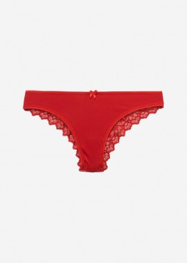 Berrak - ΓΥΝΑΙΚΕΙΟ ΕΣΩΡΟΥΧΟ BRAZIL BERRAK ΜΕ ΔΑΝΤΕΛΑ RED +amp; BLACK DREAM Κόκκινο