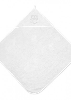 Lorelli παιδικά μπουρνουζοπετσέτα 80x80cm white 20810200001 White