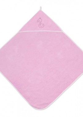 Lorelli παιδική μπουρνουζοπετσέτα 80x80cm pink 20810200005 Pink