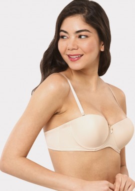Norddiva - Σουτιεν Strapless Push Up Norddiva Μπεζ