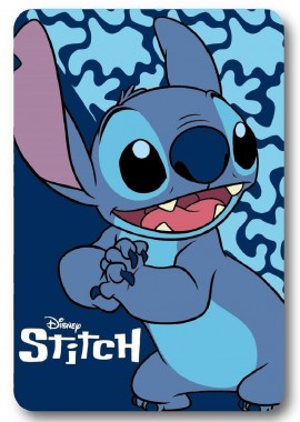 Κουβέρτα Fleece Disney Home Stitch 26 100X140 Blue 100% Polyester Blue
