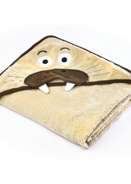 Πετσέτα μπάνιου 100% βαμβακερή 100x100cm Sensillo Morse Beige 5902021524198 Beige