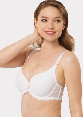 Σουτιεν Soft Plus Size Norddiva Λευκό