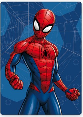 Marvel Spiderman - Spiderman Sweet Web εξαιρετικά μαλακή polar fleece κουβέρτα 100x140 cm Μπλε