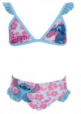 Disney Lilo and Stitch - Disney Lilo and Stitch Hibiscus Παιδικό μαγιό μπικίνι Μπλε