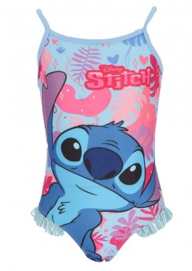 Disney Lilo and Stitch - Disney Lilo and Stitch Bliss Παιδικό μαγιό ολόσωμο Σιέλ