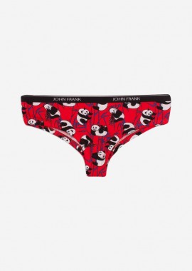 HIPSTER PANDA JOHN FRANK WJFD-H15 Κόκκινο