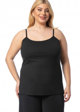 Τοπ light τιραντάκι σε μαύρο χρώμα