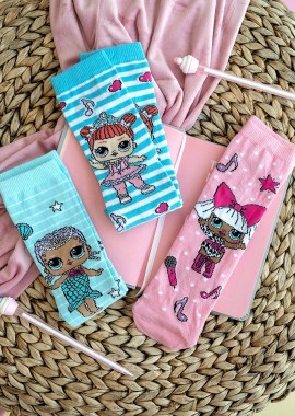 LOL SURPRISE PVB SOCKS PACK OF 3