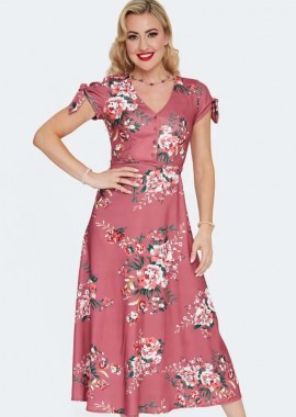 PerfectDress.gr - vintage maxi floral φόρεμα Petunia