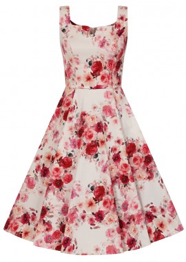 PerfectDress.gr - vintage romantic floral φόρεμα Brenda