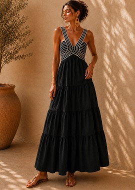 PerfectDress.gr - boho queen φόρεμα Hemera μαύρο