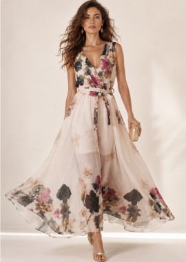 PerfectDress.gr - αέρινο floral maxi φόρεμα Amelia
