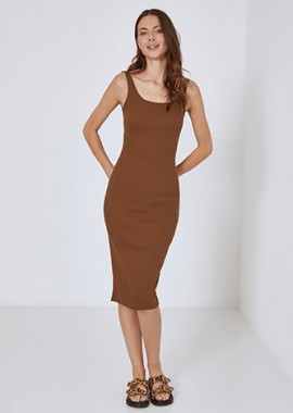 Φόρεμα μίντι ριπ SN2022.8896+1