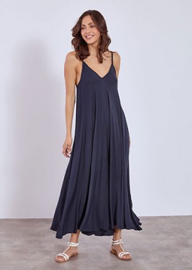 Φόρεμα μάξι απο βισκόζη WT7587.8982+4