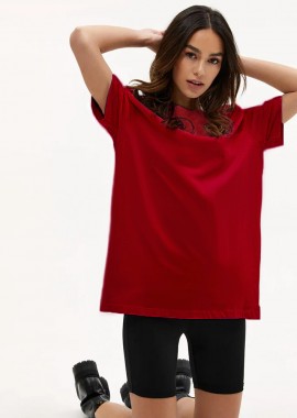 RED BOYFRIEND TEE