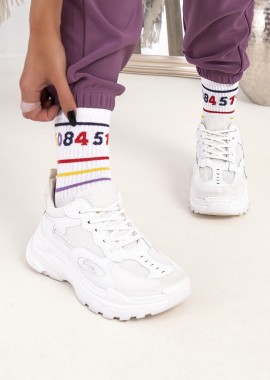 NUMBERS BASKET SOCKS