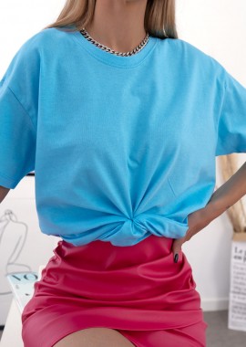 TURQUOISE BOYFRIEND TEE