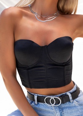 ΜΑΥΡΟ BUSTIER - ADIRA