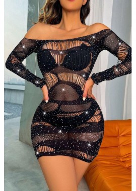 sense-shop - ΜΑΥΡΟ BABYDOLL - MADLYN