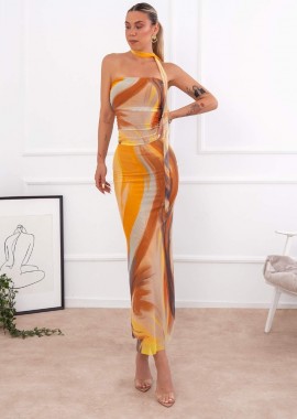 ΣΕΤ ΤΟΠ ΜΕ ΦΟΥΣΤΑ - SANTORINI