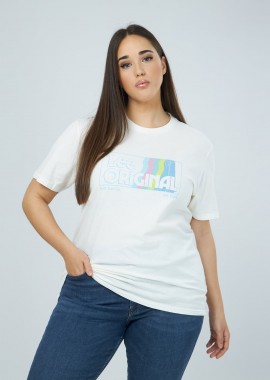 Μπλούζα t-shirt με logo 70's