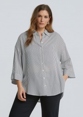Ριγέ πουκάμισο βισκόζη