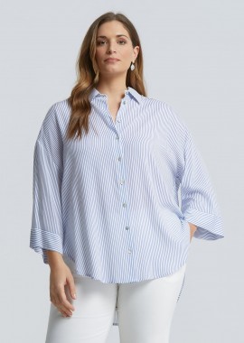 Ριγέ πουκάμισο βισκόζη