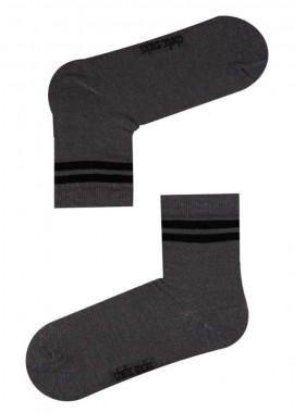 chetic socks - Αθλητικές κάλτσες με λωρίδες σε γκρι unisex