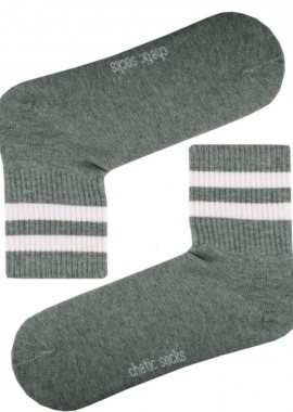 chetic socks - Γυναικείες αθλητικές κάλτσες πράσινο ανοιχτό