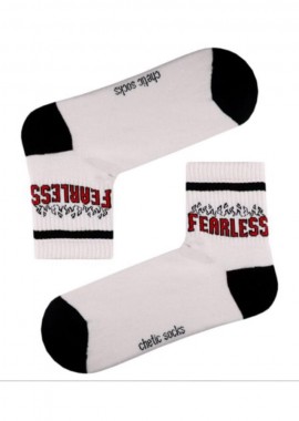 chetic socks - Κάλτσες fearless λευκό unisex