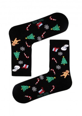Κάλτσες Christmas σε μαύρο unisex