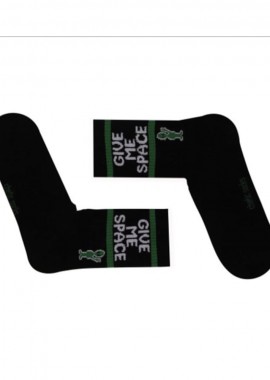 chetic socks - Κάλτσες Give Me Space Alien μαύρο unisex