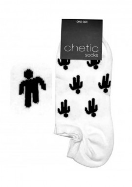 chetic socks - Σοσόνια με μαύρο σχέδιο Billie Eilish unisex