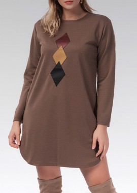 Labacca γυναικεία μπλούζα με ρόμβους